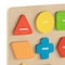 Flash Furniture Bright Beginnings Commercial Birch Plywood STEM Sorting Shapes & Colors Puzzle Board, Natural/Multi MK-MK00576-GG - alternate 4